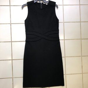 Diane von Furstenberg Evita black sheath dress